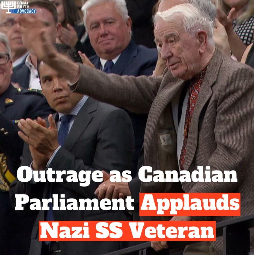 B'nai Brith Demands Action, Not Words, After Nazi SS Veteran ...