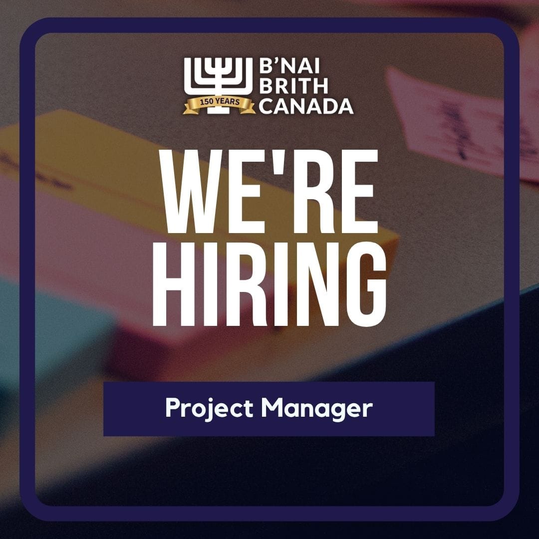 Project Manager – Greater Toronto Area